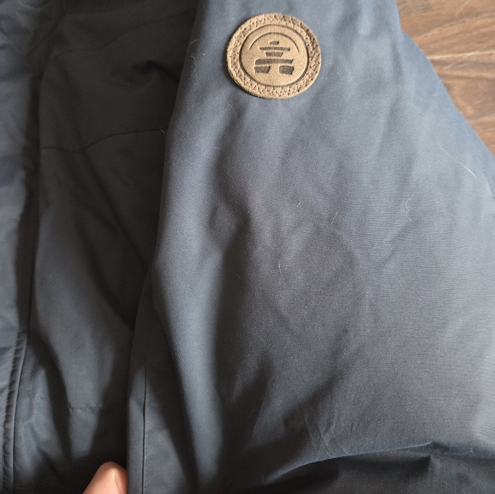 Mens XXL KAMIK Winter Jacket, Blue/charcoal - Picture 4 of 5